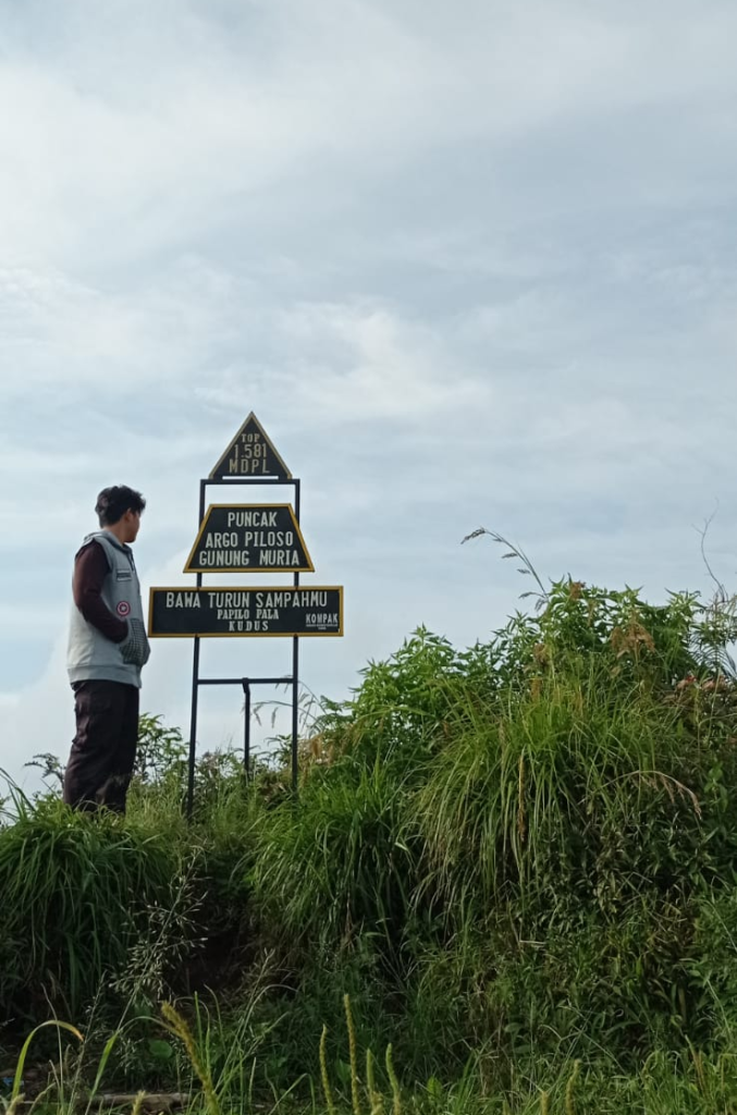 Puncak Argo Piloso di Pegunungan Muria 